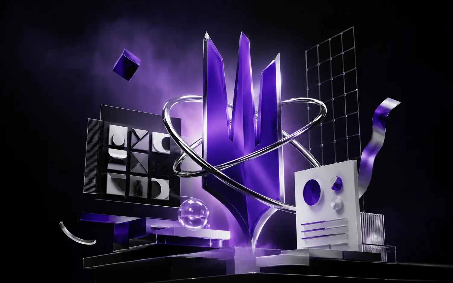 3D brand strategy and identity visual